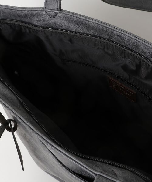 「GUSCIO UOMO」 トートバッグ FREE ダークグレー メンズ_画像4