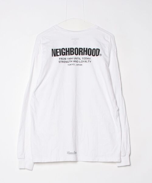 マ*サ様 新品　NEIGHBORHOOD 長袖カットソー ホワイト NEIGHBORHOOD（ネイバーフッド） 長袖Tシャツ M ホワイト メンズ