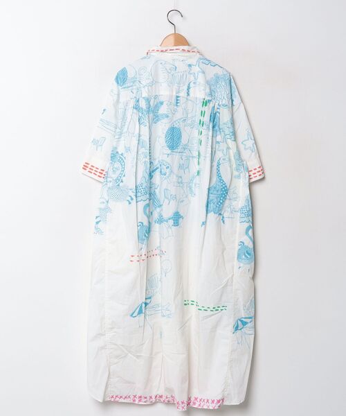 「TSUMORI CHISATO」 シャツワンピース「Niko and...コラボ」 FREE ホワイト レディース_画像2