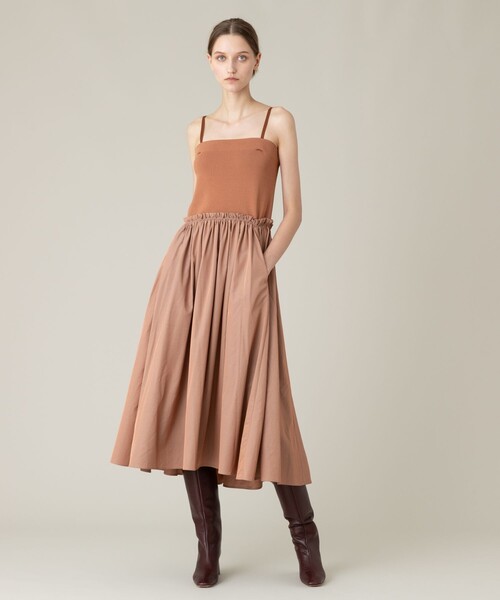 「LOULOU WILLOUGHBY」 キャミソールワンピース 2 ブラック レディース_画像2
