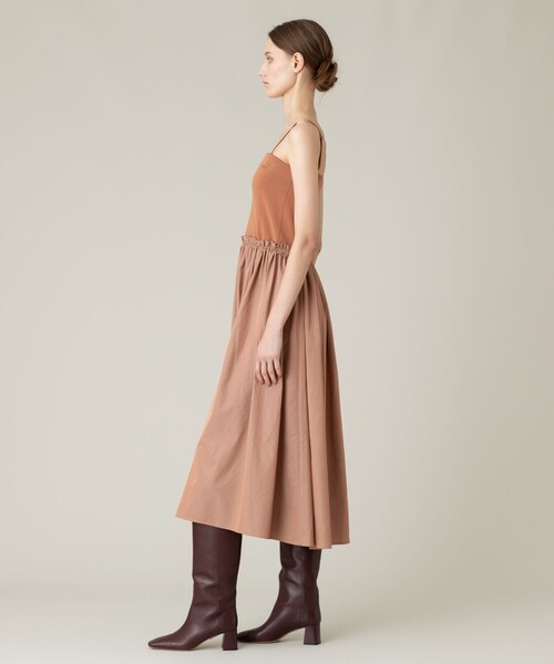「LOULOU WILLOUGHBY」 キャミソールワンピース 2 ブラック レディース_画像3
