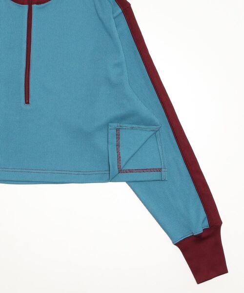 「BEAMS BOY」 長袖カットソー ONE SIZE グリーン レディース_画像3