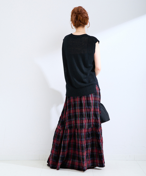 B.C STOCK（ベーセーストック） ロング スカート 「追加」「WEB限定