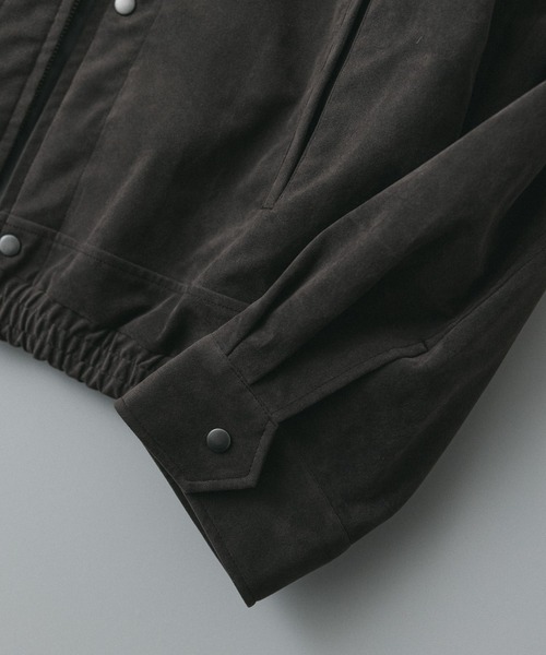 remer ブルゾン アウター 厚手 remer 26秋冬新作 - faux nubuck dual