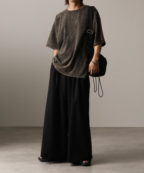 「welise」 半袖Tシャツ S ブラック系その他 メンズ_画像3