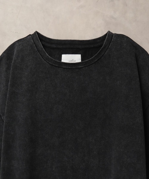 「welise」 半袖Tシャツ S ブラック系その他 メンズ_画像8