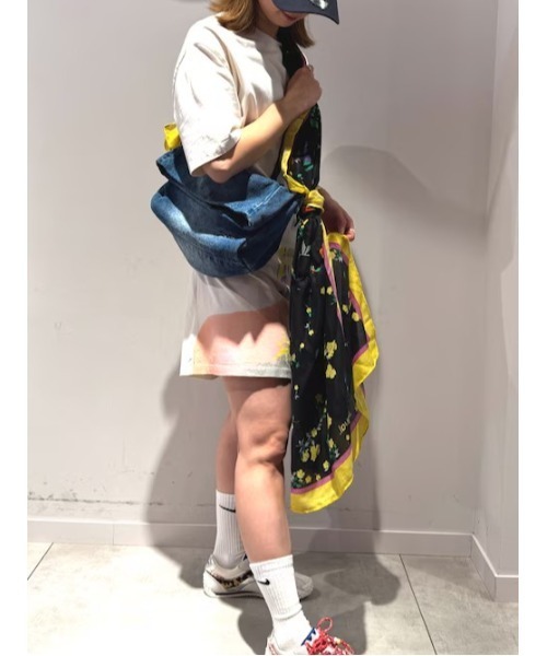 「Desigual」 Tシャツワンピース M/L ベージュ レディース_画像7