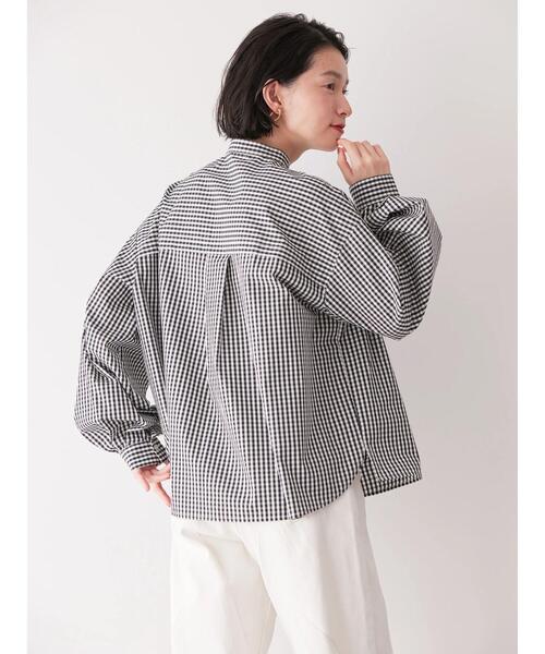 「AMERICAN HOLIC」 長袖ブラウス M グレー レディース_画像9