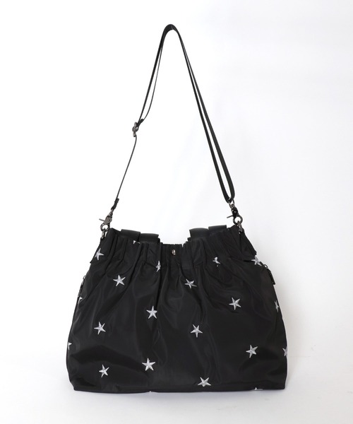 Three Four Time（スリーフォータイム） トートバッグ 星刺繍3WAYBAG