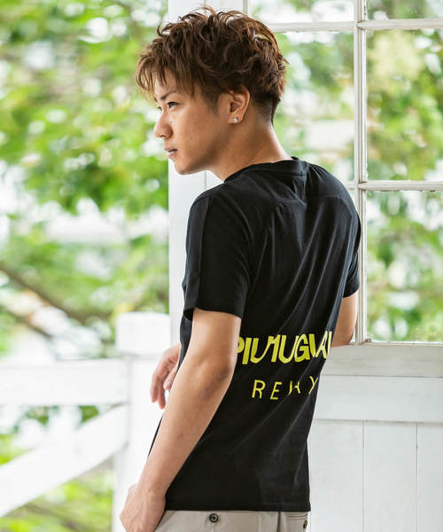 tシャツ Tシャツ 1PIU1UGUALE3 RELAX(ウノピゥウノウグァーレトレ)ネオンカラーロゴプリント 半袖Tシャツ|ZOZOTOWN |06