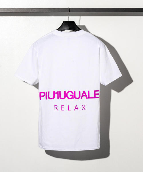 tシャツ Tシャツ 1PIU1UGUALE3 RELAX(ウノピゥウノウグァーレトレ)ネオンカラーロゴプリント 半袖Tシャツ|ZOZOTOWN |07
