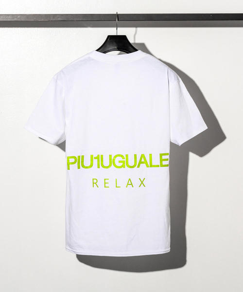 tシャツ Tシャツ 1PIU1UGUALE3 RELAX(ウノピゥウノウグァーレトレ)ネオンカラーロゴプリント 半袖Tシャツ|ZOZOTOWN |09