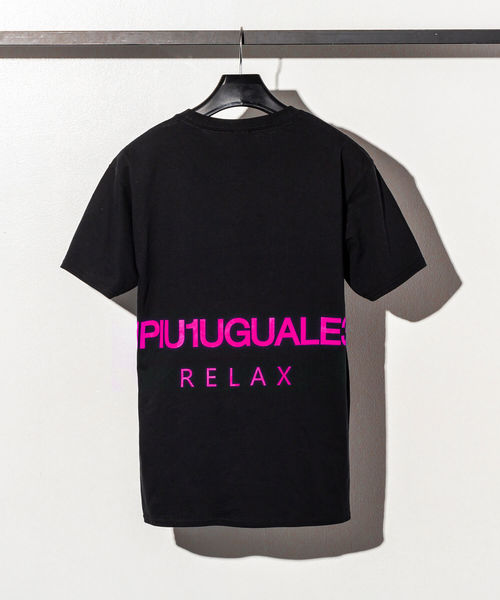 tシャツ Tシャツ 1PIU1UGUALE3 RELAX(ウノピゥウノウグァーレトレ)ネオンカラーロゴプリント 半袖Tシャツ|ZOZOTOWN |10
