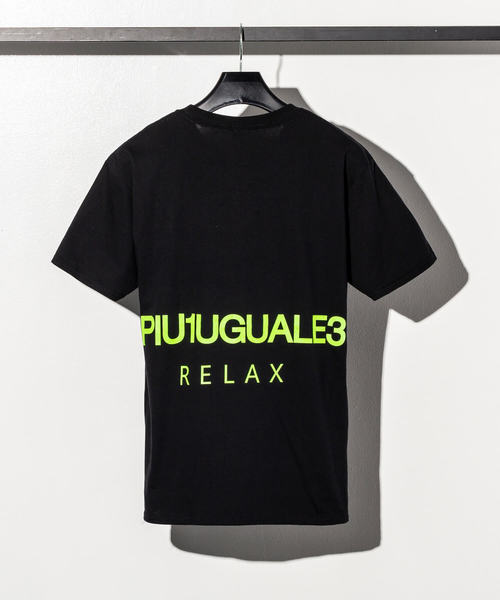 tシャツ Tシャツ 1PIU1UGUALE3 RELAX(ウノピゥウノウグァーレトレ)ネオンカラーロゴプリント 半袖Tシャツ|ZOZOTOWN |12