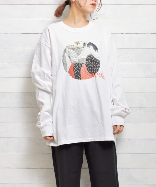 tシャツ /THE nookie/SYUNGA LS TEE レディース メンズ tシャツ /THE nookie/SYUNGA LS TEE レディース メンズ