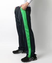 パンツ シャドーストライプ サイドライントラックパンツ