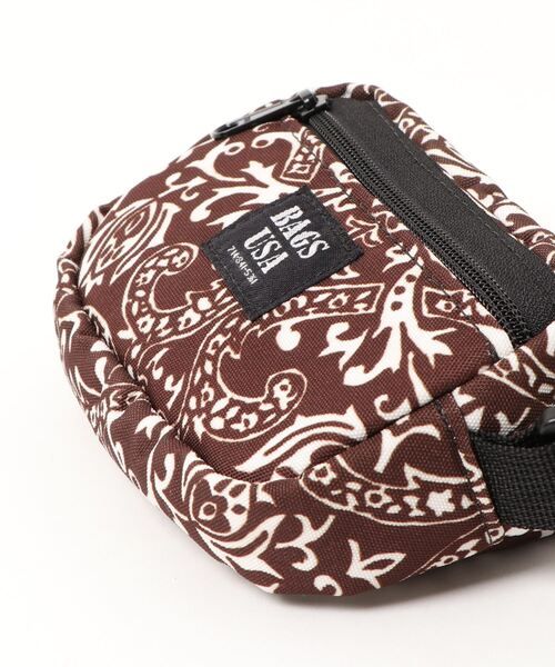 【関送無料】   フルモノグラム ロゴ ウエストポーチ TONE ウエストポーチ ウエストバッグ 「BAGS USA MFG/バッグス