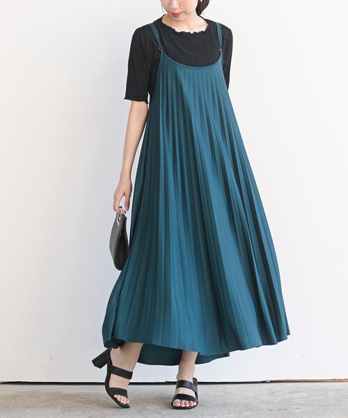 ワンピース プリーツキャミワンピース Zozotown Yahoo 店 通販 Yahoo ショッピング