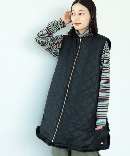 ベスト Barbour × BEAMS BOY / 別注 Liner Vest :58506188:ZOZOTOWN ...