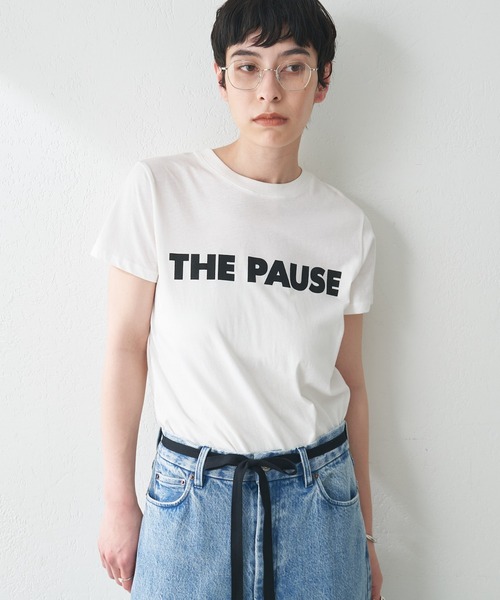 THE PAUSE tシャツ 「THE PAUSE」THE Tシャツ レディース