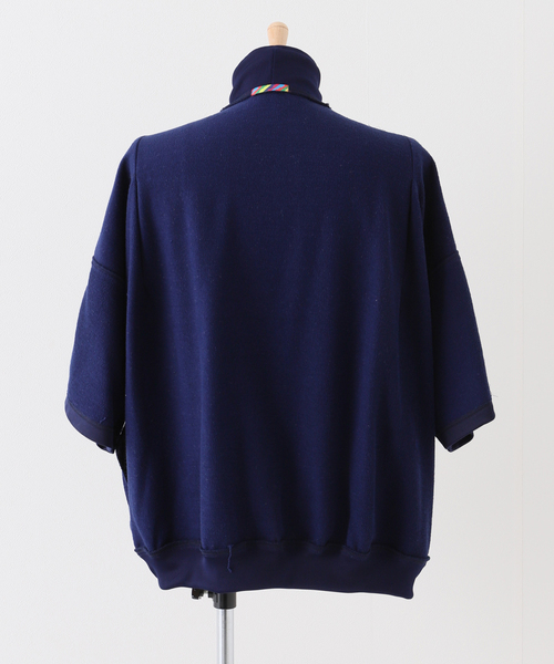is-ness トラックジャケット Lサイズ is-ness アウター 「is-ness / イズネス」SHORT SLEEVE TRACK
