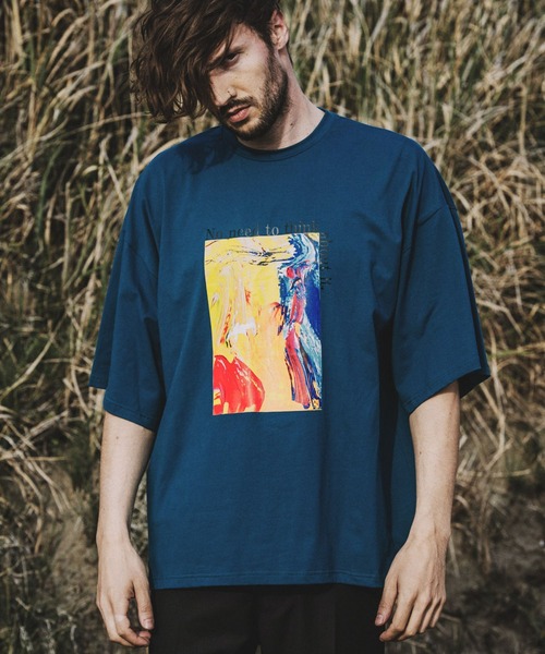 【NOiD】Tシャツ XL NO ID. tシャツ マルチシームZIP BIG-T(シャツ) メンズ