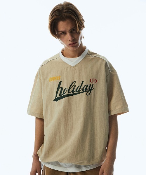 新品アパルトモン★HOLIDAY Tシャツ Express Holiday（エクスプレスホリデー） A'GEM/9 × .kom「Express