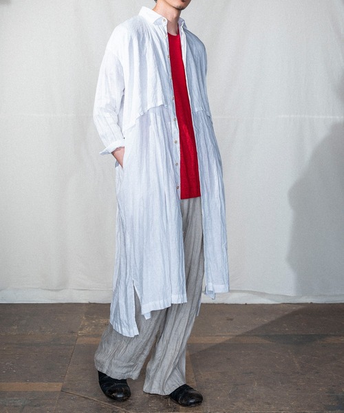 ジャケット・アウター Suzuki Takayuki Trench Coat suzuki takayuki コート アウター shirt coat レディース メンズ