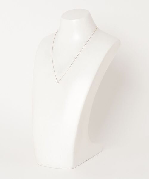 ネックレス K18PG ダイヤモンド カローラ ネックレス レディースの画像
