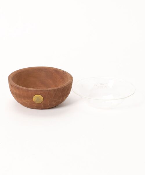 PUEBCO（プエブコ） VINTAGE WOODEN BOWL WITH GLASS : ZOZOTOWN Yahoo