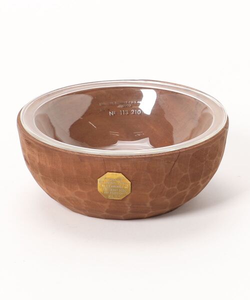 PUEBCO（プエブコ） VINTAGE WOODEN BOWL WITH GLASS : ZOZOTOWN Yahoo