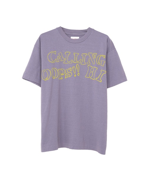 KAMIYA tシャツ 'CALLING' Printed Bleach T-shirt メンズ : ZOZOTOWN