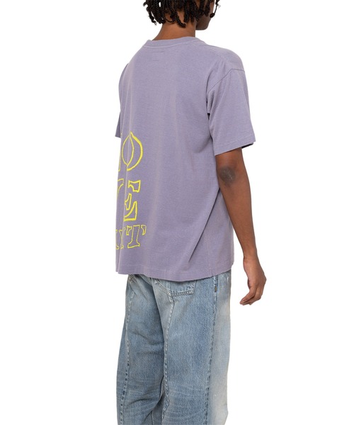 KAMIYA tシャツ 'CALLING' Printed Bleach T-shirt メンズ : ZOZOTOWN