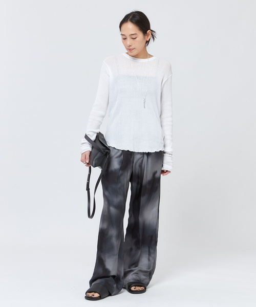 AP STUDIO CAROUSELAMBR ルーズロングスリーブティーシャツ AP STUDIO tシャツ Tシャツ 「CAROUSELAMBRA」ルーズロング