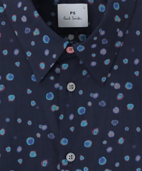 Paul Smith LONDON　総柄　半袖シャツ　調理具　トルソー Paul Smith LONDON総柄半袖シャツ調理具トルソー