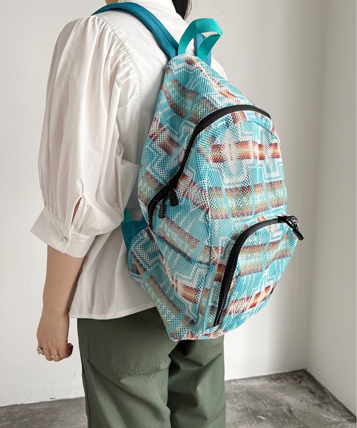 ペンドルトン　Pendleton 幾何学模様　バックパック　リュック PENDLETON デイバック リュック ST:PENDLETON / MESH DAYPACK