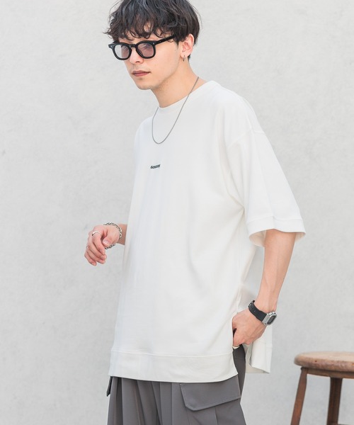 リバーシブル スムース Tシャツ ベーシック スムース クルーネック Tシャツ