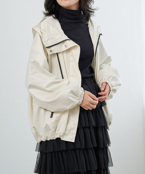 VENCE EXCHANGE マウンテンパーカー ウインドブレーカー パールタフタ 