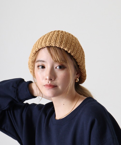 【美品】 D＆G ☆ 帽子 ニット ☆ ブラック グリーン ブラウン ニット帽 レディース 全8色[品番：JSFW0009949]｜JS FASHION