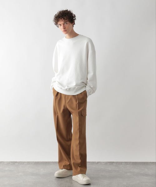 STERNBERG 裏毛クルーネックプルオーバー　L 完売品 STERNBERG tシャツ 裏毛クルーネックプルオーバー メンズ