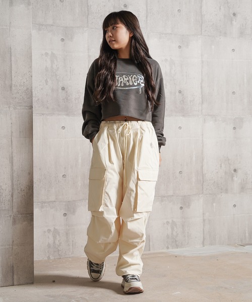 トレーナー スウェット STARTER メタルロゴ カットオフ ショート丈スウェット / l Logo Cutoff Short Length STARTER BLACK LABEL トレーナー スウェット メタルロゴ カット