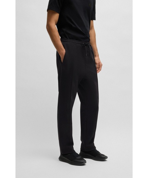 BOSS（HUGO BOSS） パンツ Double Bモノグラム コットンブレンド 