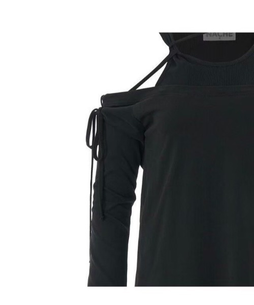 NACHE tシャツ 「NACHE」LAYERED TIE LONG SLEEVE レディース