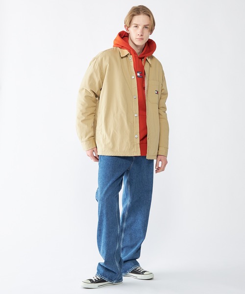 TOMMY JEANS（トミー・ジーンズ） シャツ キャンバスコーデュロイ