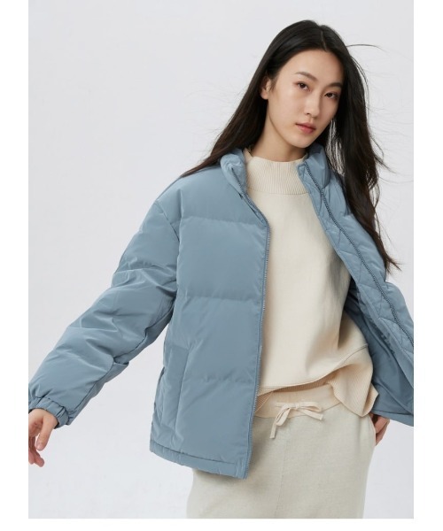 GAP（ギャップ） ダウンジャケット X-SMALL ブルー レディース