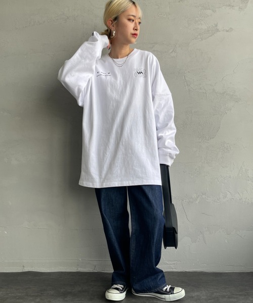 Rediate RVCA(ルーカ) tシャツ REDIATE バックプリントロンT レディース メンズ : ZOZOTOWN Yahoo!店 - 通販 ...