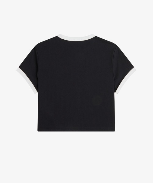 FRED PERRY（フレッドペリー） tシャツ 半袖 Cropped Ringer T-Shirt