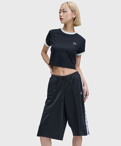 FRED PERRY（フレッドペリー） tシャツ Cropped Ringer T-Shirt