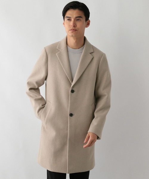 「GLOBAL WORK Smile Seed Store」 チェスターコート SMALL チャコール メンズ_画像8