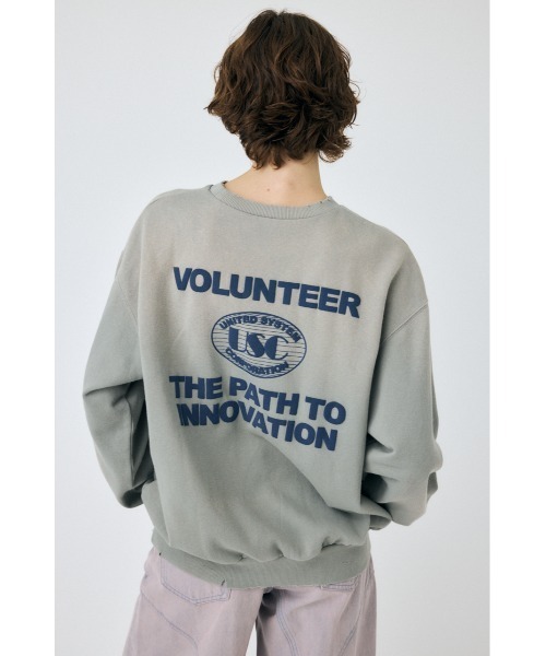MOUSSY（マウジー） トレーナー スウェット SUNBURN VINTAGE LIKE プル